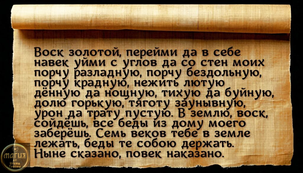 Как почистить квартиру восковыми отливками